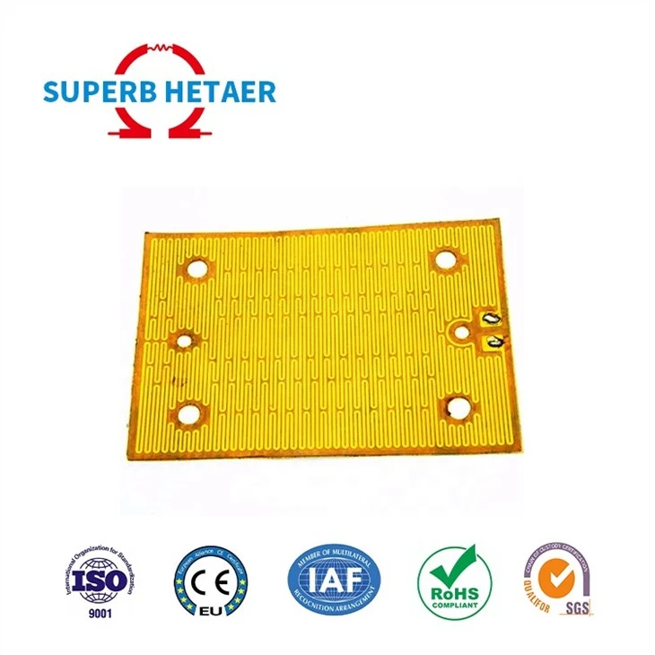 Industrial PI Kapton Polyimide Film Heater Heating Element